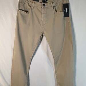 Mavi Men's Zach Straight Leg Twill Pants Khaki